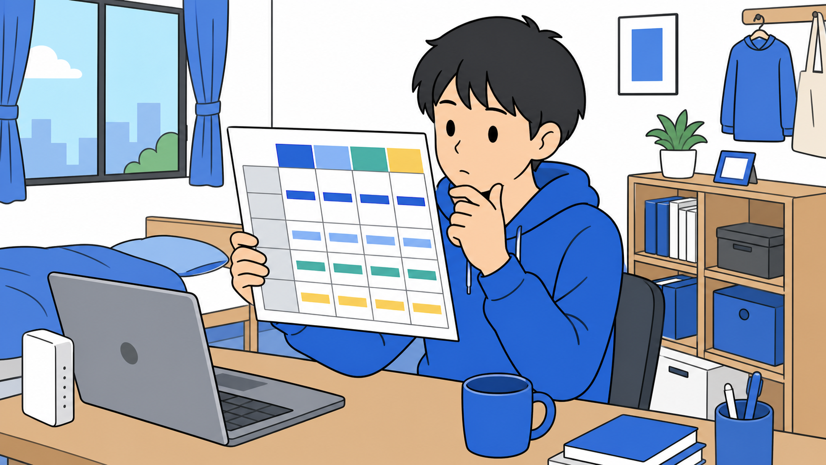 学生の一人暮らしにおすすめの縛りなし光回線を比較するイメージ