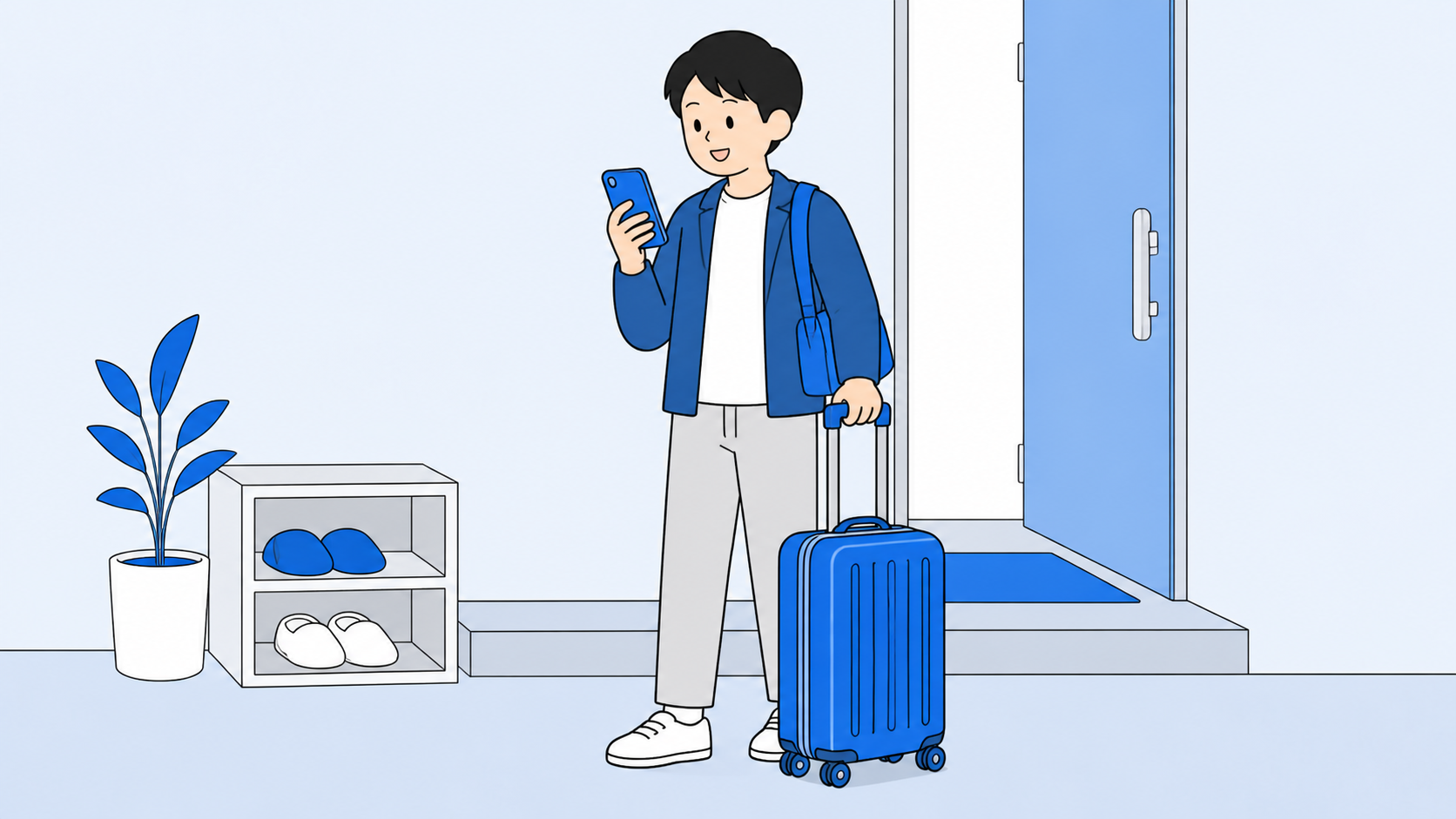 戻ってきた直後にネットが必要な人が短期レンタルでつなぐイメージ
