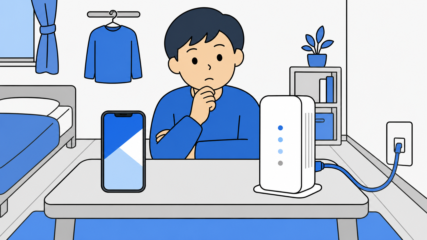 ahamoユーザー向けの光回線を比較するイメージ